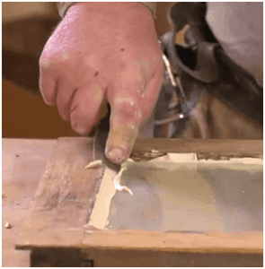 repairing a shed or greenhouse window 7