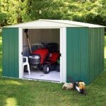 Pre Built Shed - Greenvale 10 x 8 Apex Metal Pre Built Shed