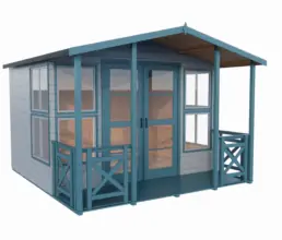 Wooden Summer House CAD