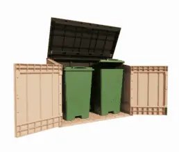 Plastic Wheelie Bin Storage